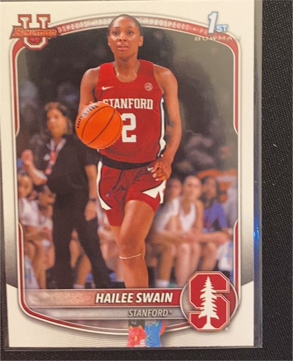 2025-26 Bowman Basketball Prospects #BPP-38 Hailee Swain — front