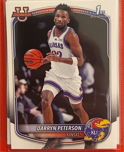 2025-26 Bowman Prospects 1st Bowman #BPP-2 Darryn Peterson — front