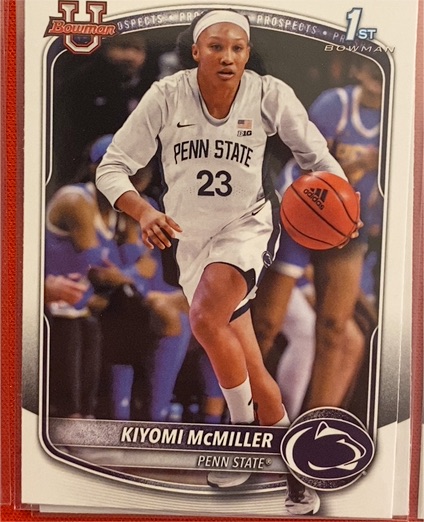 2025-26 Bowman #BPP-25 Kiyomi McMiller — front