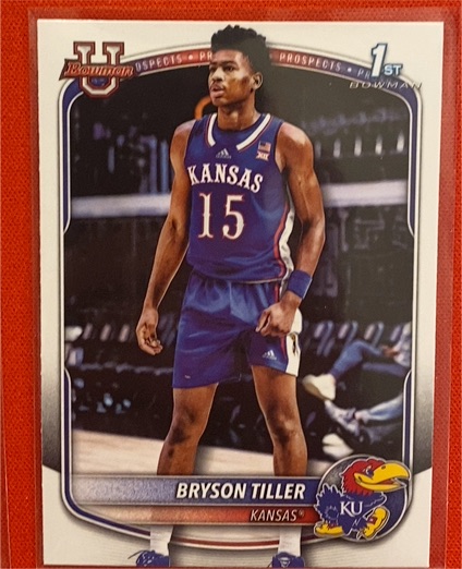 2025-26 Bowman Basketball #BPP-8 Bryson Tiller — front