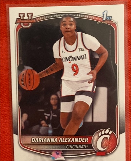 2025 Bowman Prospects #BPP-69 Darianna Alexander — front