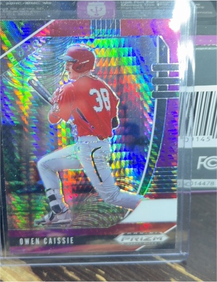 2020 Panini Prizm Draft Picks #PDP45 Owen Caissie — front