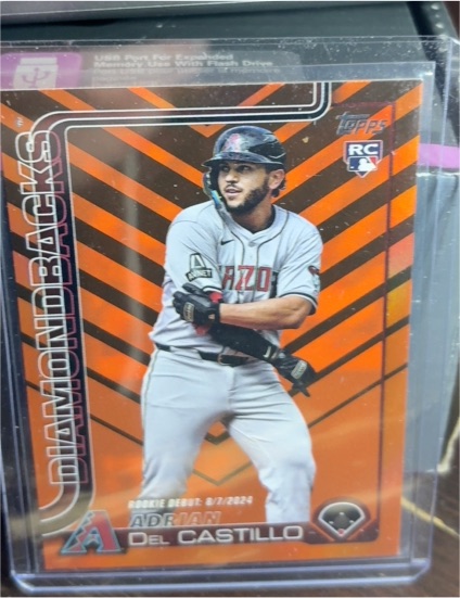 2025 Topps Update #US267 Adrian Del Castillo — front
