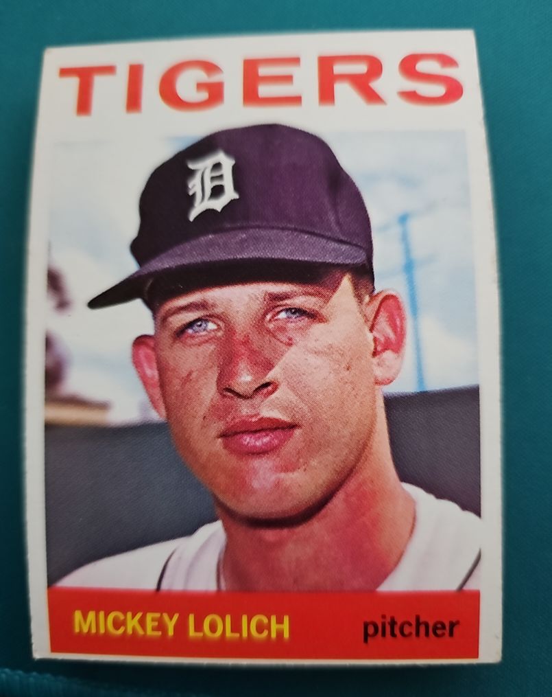 1964 Topps #128 Mickey Lolich — front