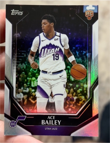 2026 Topps Collector Kit #NBA-8 Ace Bailey — front