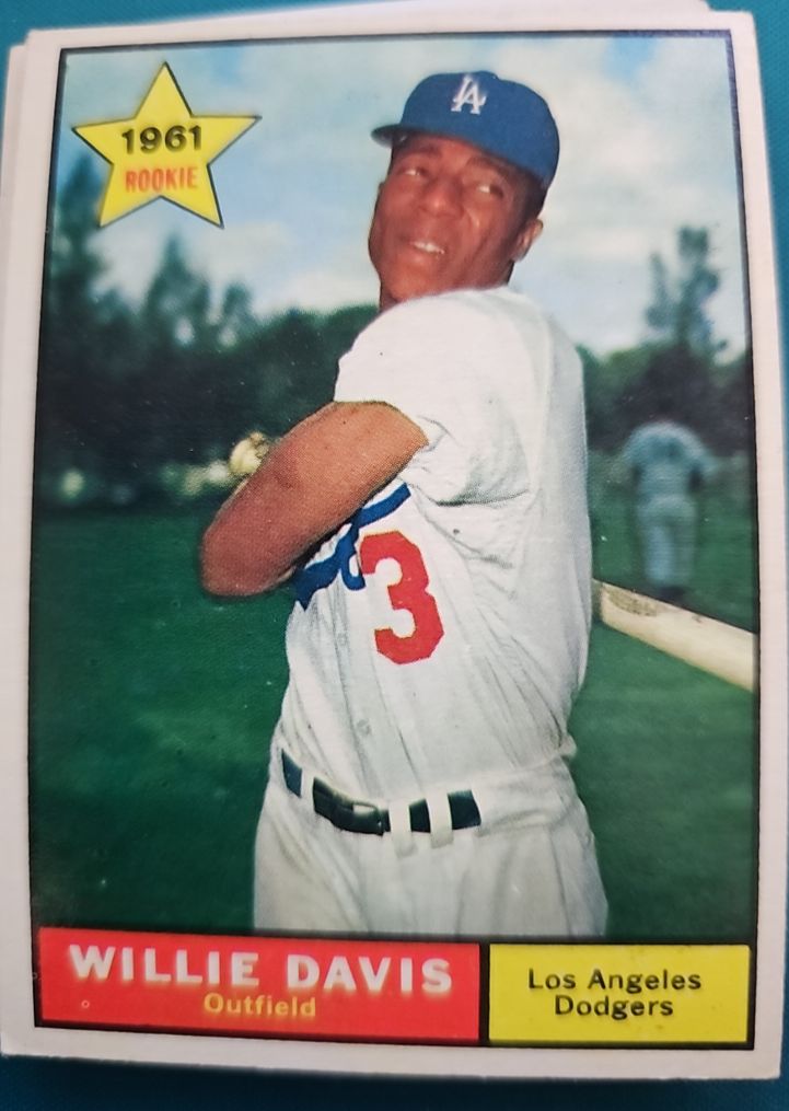 1961 Topps #506 Willie Davis — front