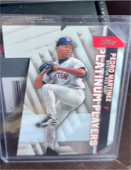 2021 Topps Platinum Players Die-Cut #PDC-4 Pedro Martinez — front