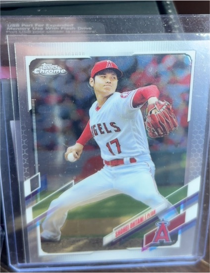 2021 Topps Chrome #159 Shohei Ohtani — front