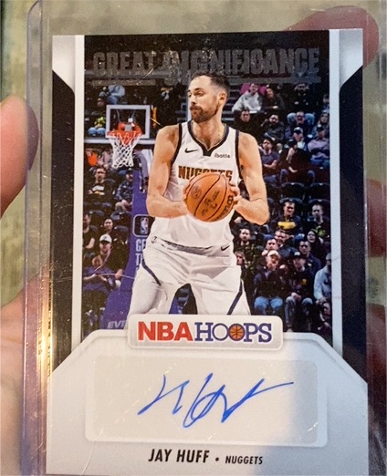 2024-25 Panini NBA Hoops Great Significance #GS-JHN Jay Huff — front