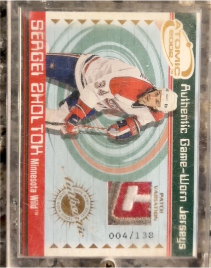 2002 Pacific Atomic #004/138 Sergei Zholtok — front