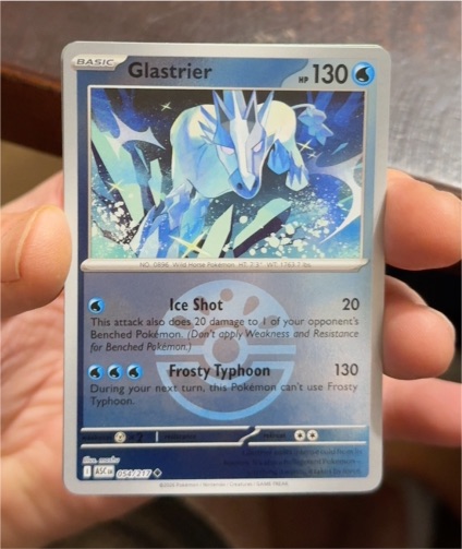 2023 Pokémon Ascended Heroes #054 Glastrier — front