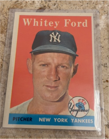 1958 Topps #320 Whitey Ford — front