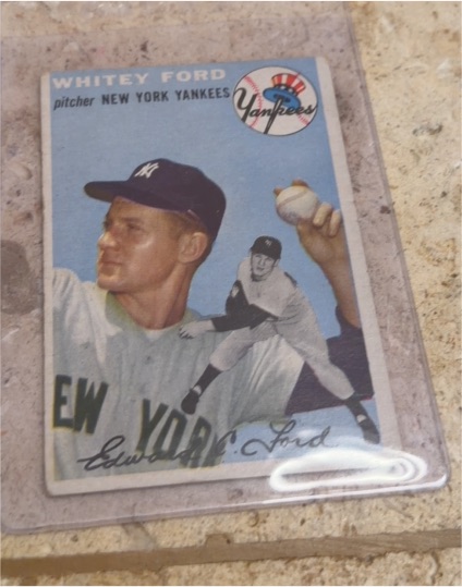 1954 Topps #37 Whitey Ford — front