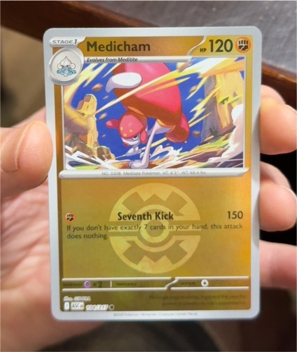 2023 Pokémon ME: Ascended Heroes #104 Medicham — front