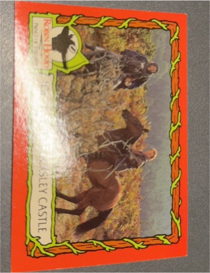 1991 Topps Robin Hood Prince of Thieves #10 Journey to Locksley Castle — front