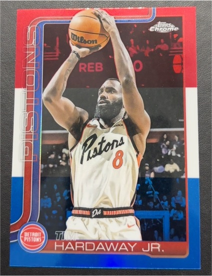 2025-26 Topps Chrome #7 Tim Hardaway Jr. — front
