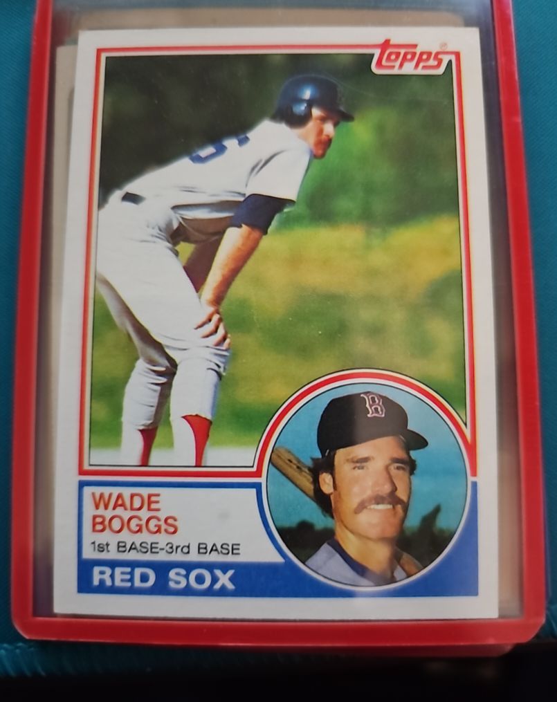 1983 Topps #498 Wade Boggs — front