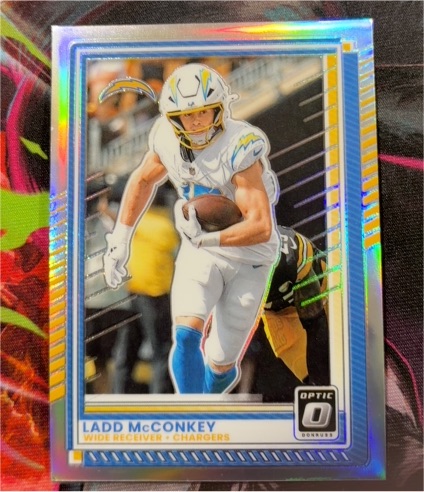 2025 Panini Donruss Optic #26 Ladd McConkey — front