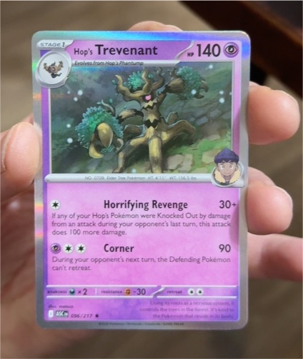 2026 Ascended Heroes #096 Hop's Trevenant — front