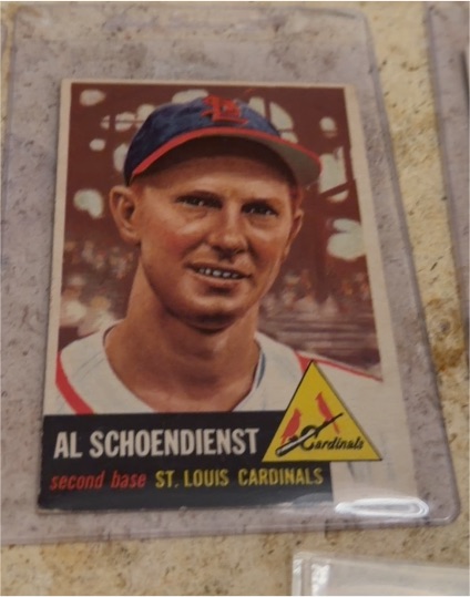 1953 Topps #78 Al Schoendienst — front