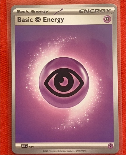 2025 Pokémon #005 Basic Psychic Energy — front