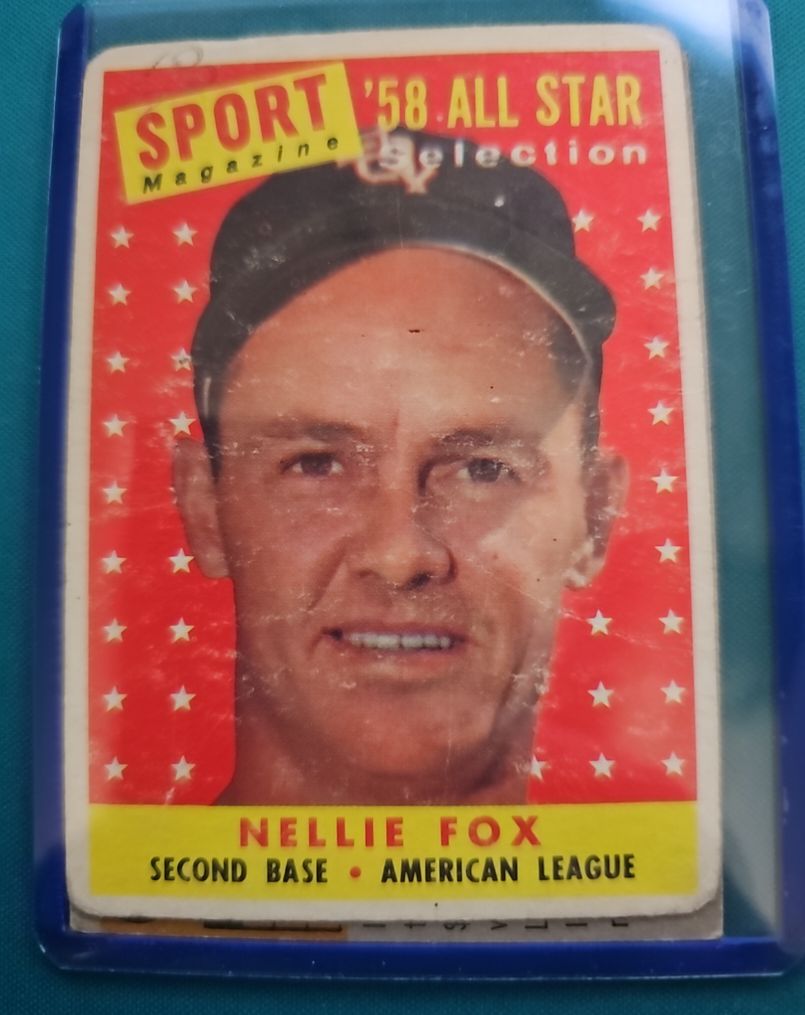 1958 Topps #479 Nellie Fox — front