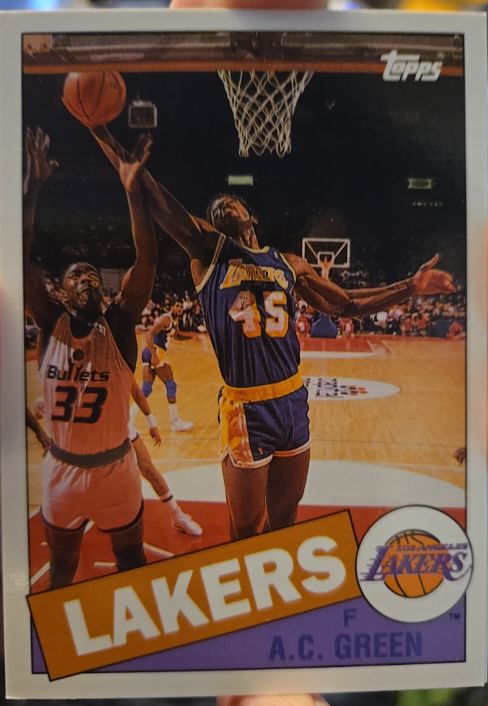 1992-93 Topps Archives #65 A.C. Green — front