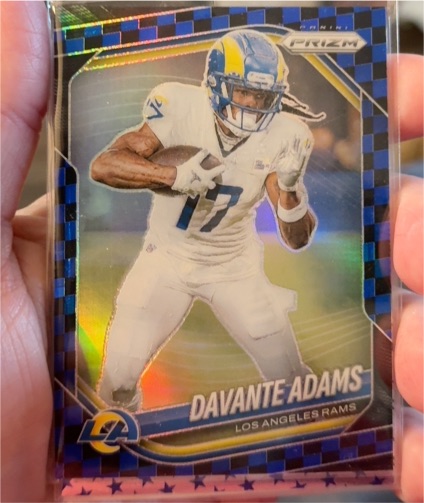 2025 Panini Prizm #104 Davante Adams — front