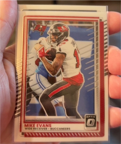 2025 Panini Donruss Optic #11 Mike Evans — front