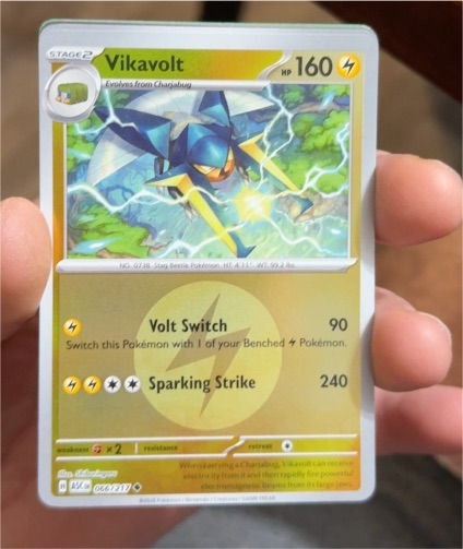 2024 Pokémon ME: Ascended Heroes #066 Vikavolt — front