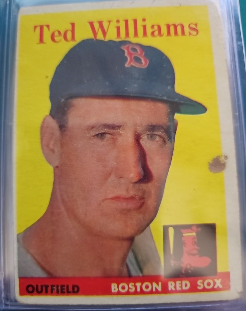 1958 Topps #1 Ted Williams — front