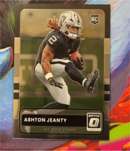 2025 Panini Donruss Optic #8 Ashton Jeanty — front
