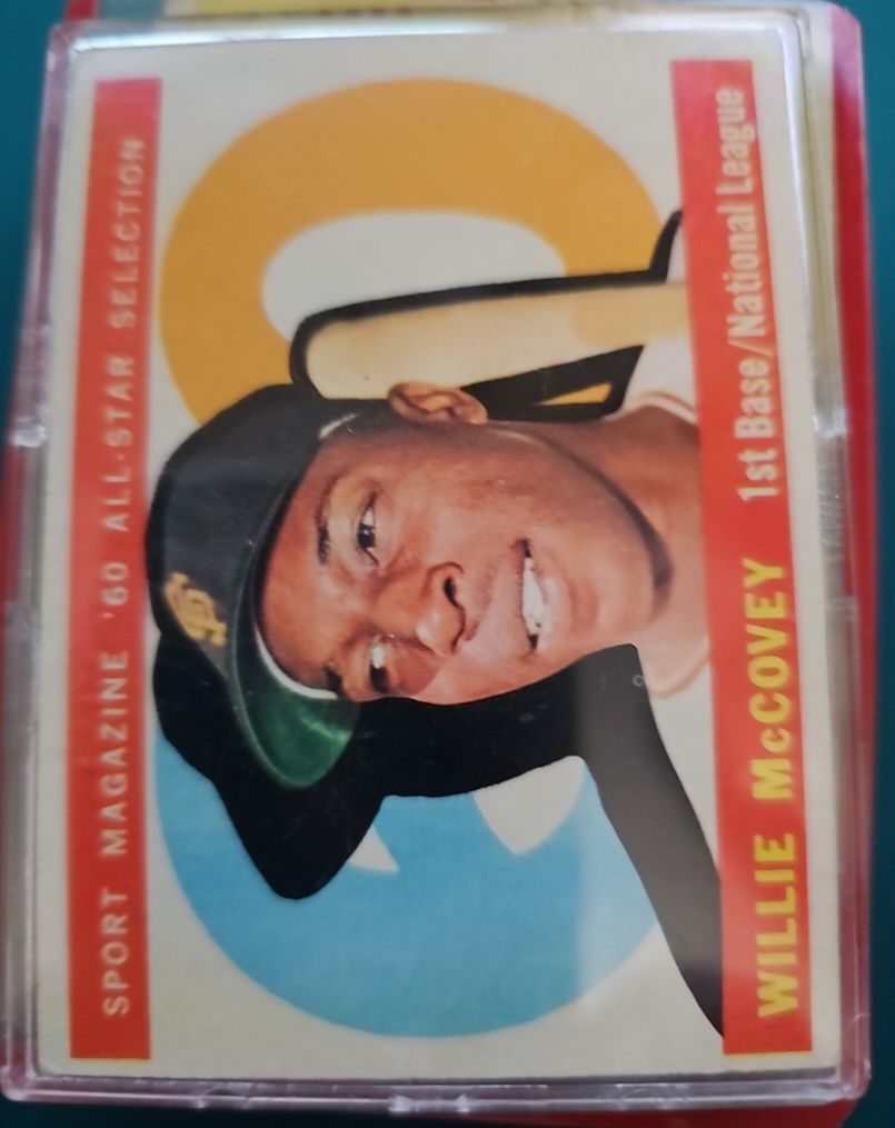 1960 Topps #554 Willie McCovey — front