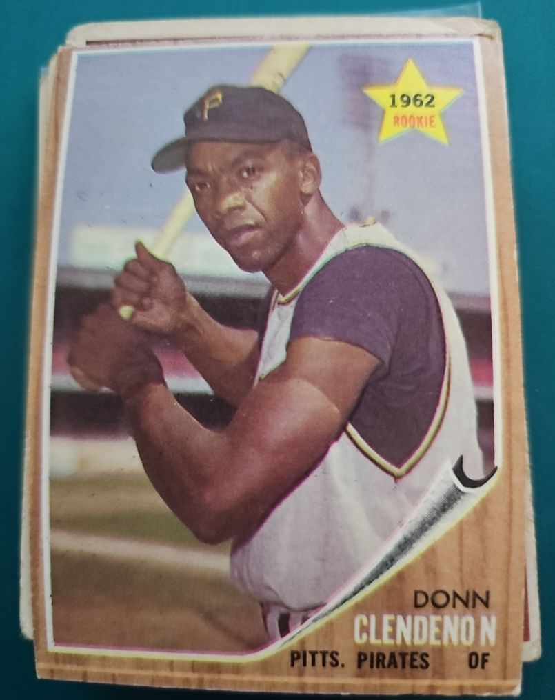 1962 Topps #86 Donn Clendenon — front