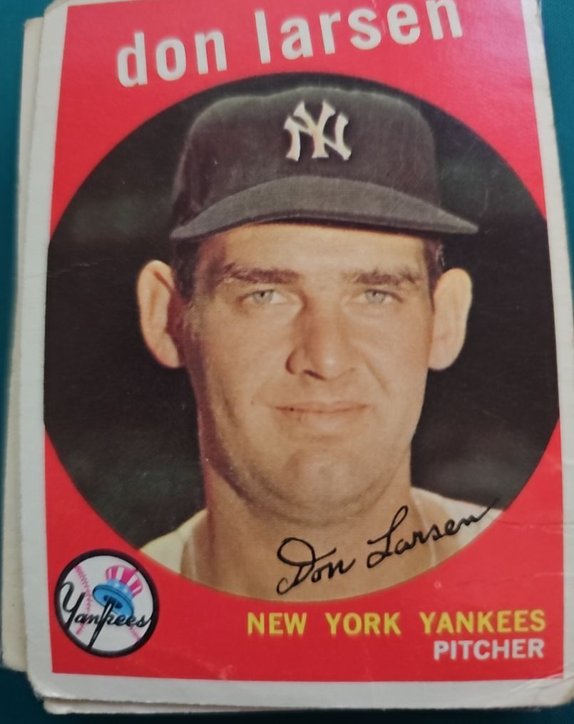 1959 Topps #205 Don Larsen — front