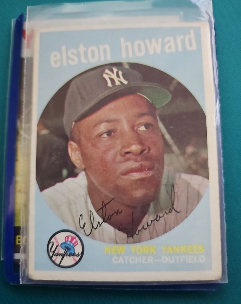 1959 Topps #395 Elston Howard — front