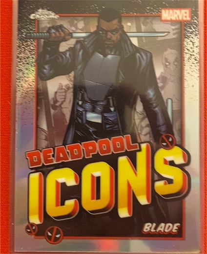 2025 Topps Chrome Deadpool Icons #DI-8 Blade — front