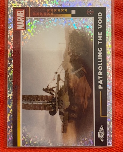 2025 Topps Chrome #65 Deadpool Patrolling The Void — front