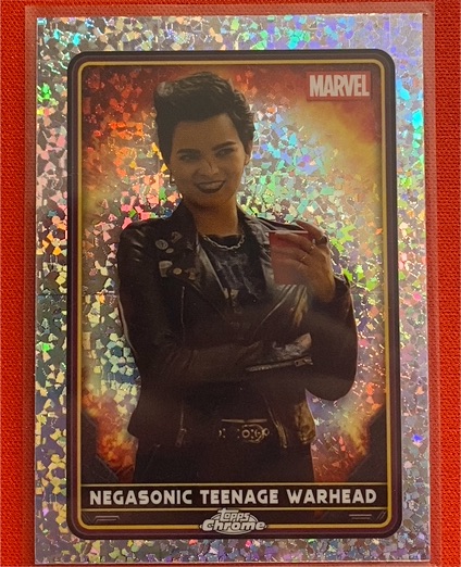 2025 Topps Chrome Deadpool #26 Negasonic Teenage Warhead — front