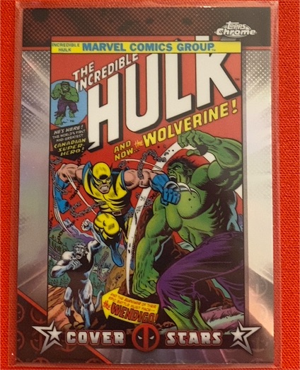 2025 Topps Chrome Deadpool #CS-30 The Incredible Hulk and Wolverine — front
