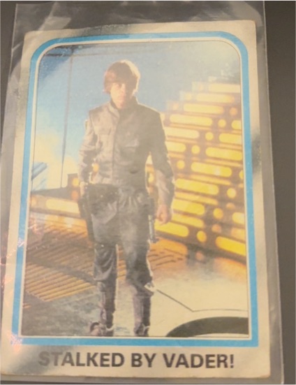 1980 Topps Star Wars Empire Strikes Back #215 Stalked By Vader! — front