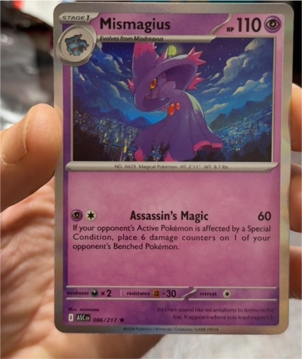 2023 Pokémon Ascended Heroes #086 Mismagius — front
