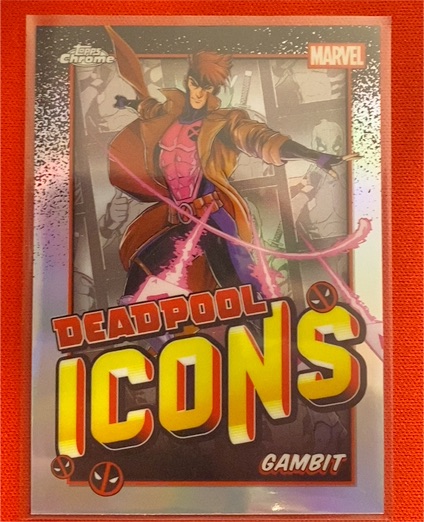 2025 Topps Chrome Deadpool Icons #DI-4 Gambit — front