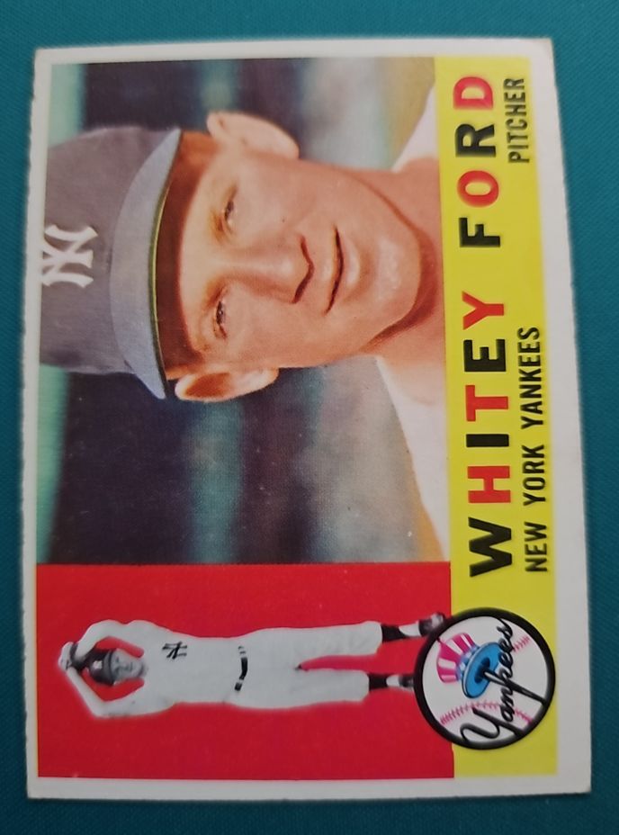 1960 Topps #35 Whitey Ford — front