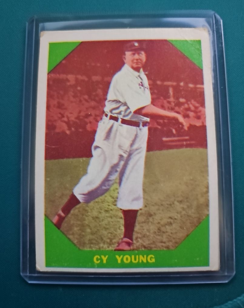 1960 Fleer Baseball Greats #47 Cy Young — front