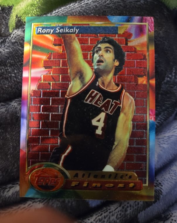 1993-94 Topps Finest #92 Rony Seikaly — front