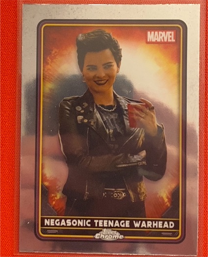 2025 Topps Chrome Marvel Deadpool #26 Negasonic Teenage Warhead — front