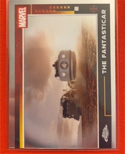 2025 Topps Chrome Deadpool #66 The Fantasticar — front