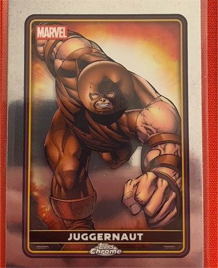 2025 Topps Chrome #9 Juggernaut — front