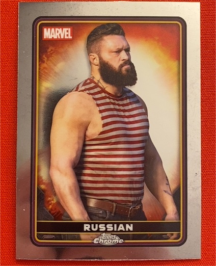 2025 Topps Chrome Deadpool #34 Russian — front